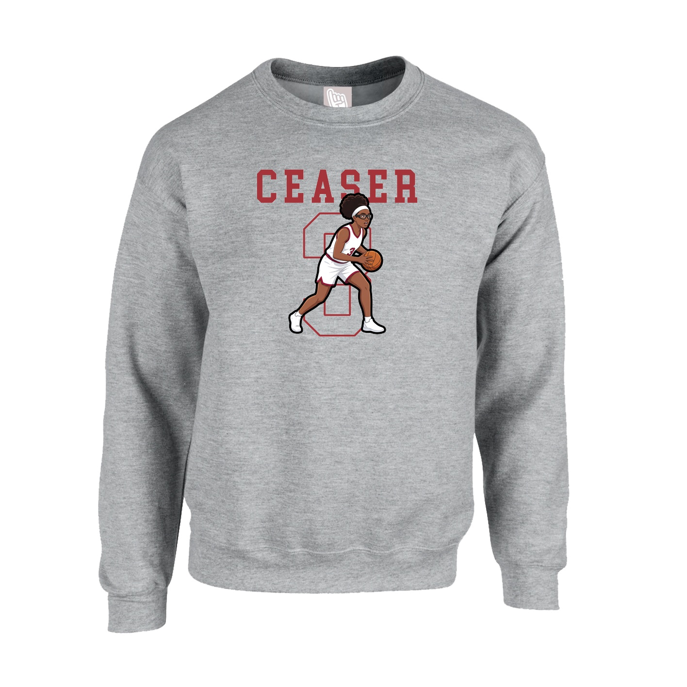 Fleece Crew — Shirsey in Grey