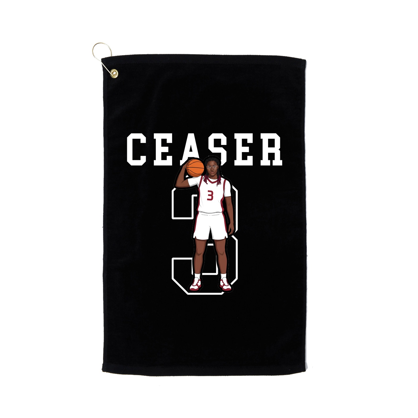 Golf Towel — Shirsey in Black