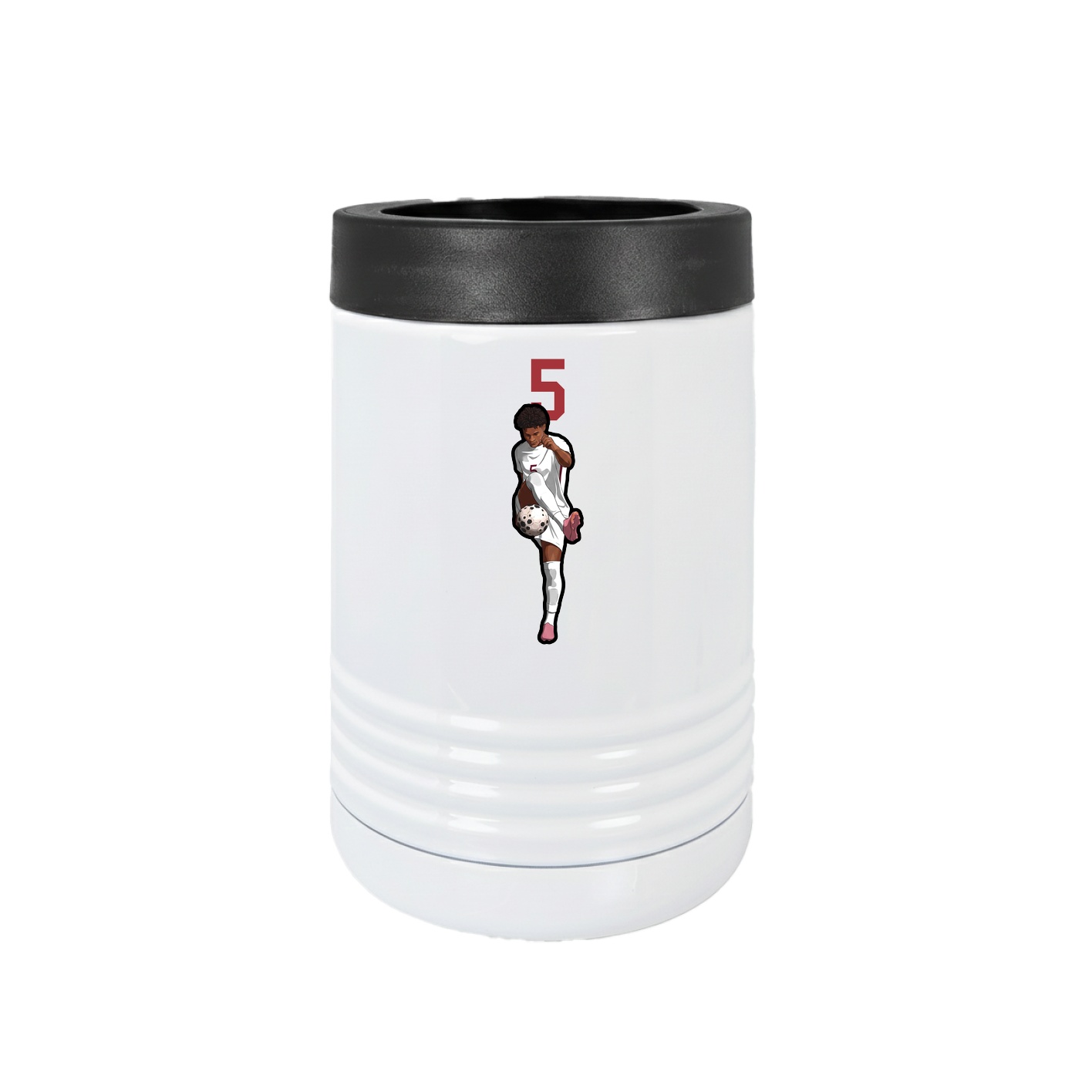 Beverage Holder — Number Top in White