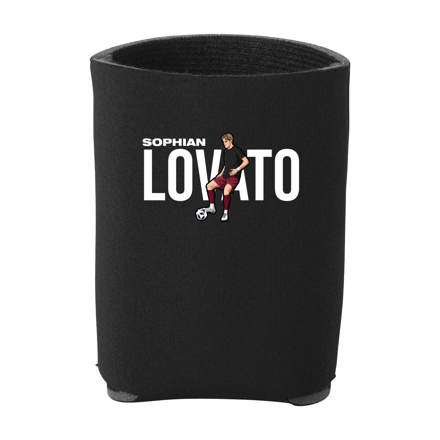 Can Holder — Player Name in Black