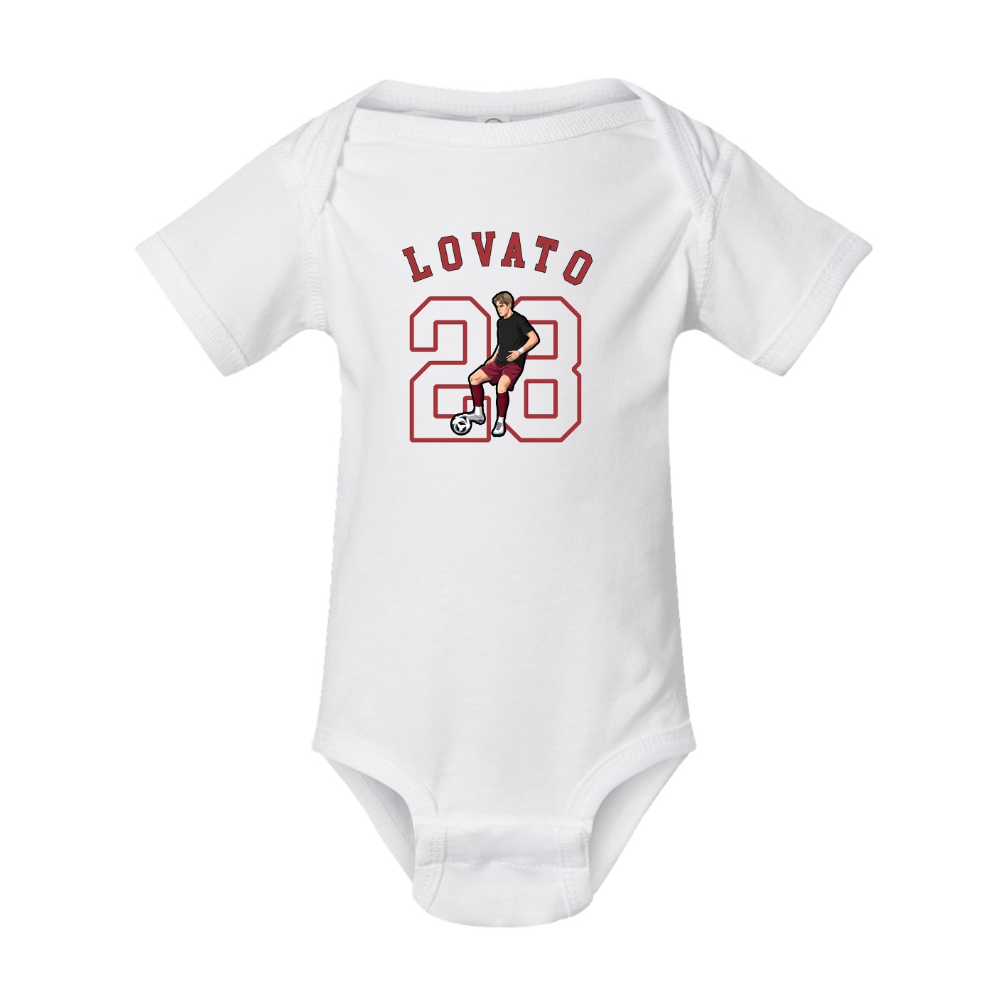 Baby Onesie — Shirsey Arch in White