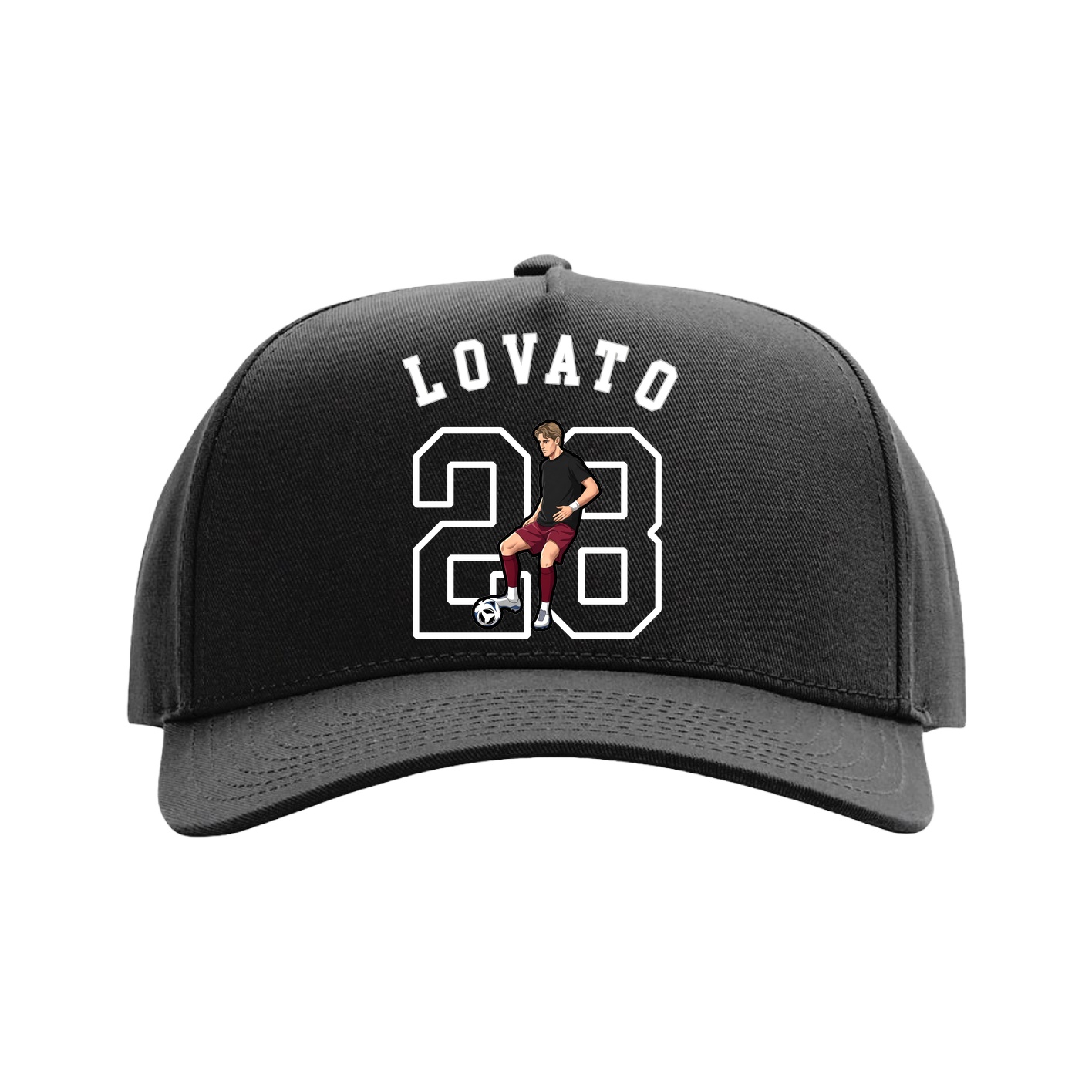 Full Fabric Five-Panel Champ Cap
