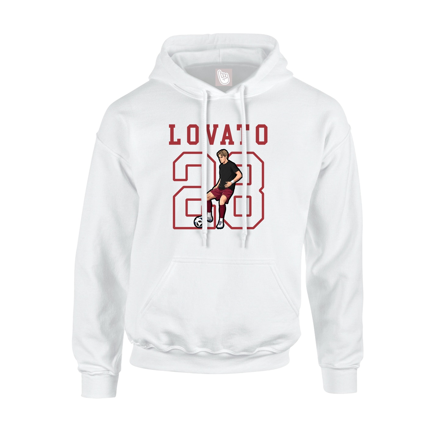 Youth Hoodie — Shirsey in White