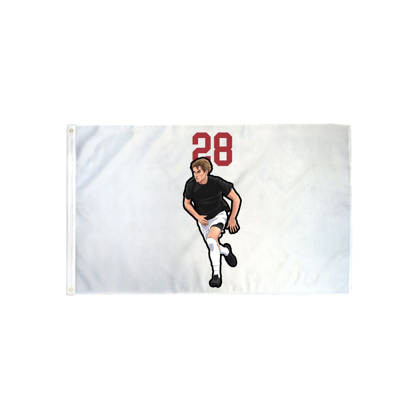 3x5 Flag — Number Top in Classic