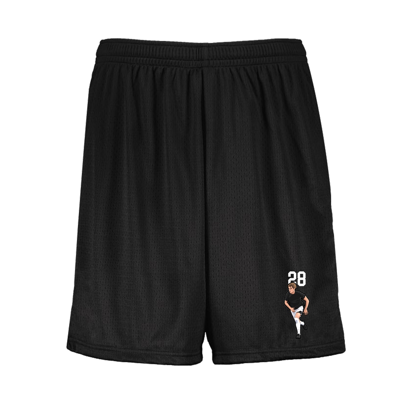Shorts — Number Top in Black