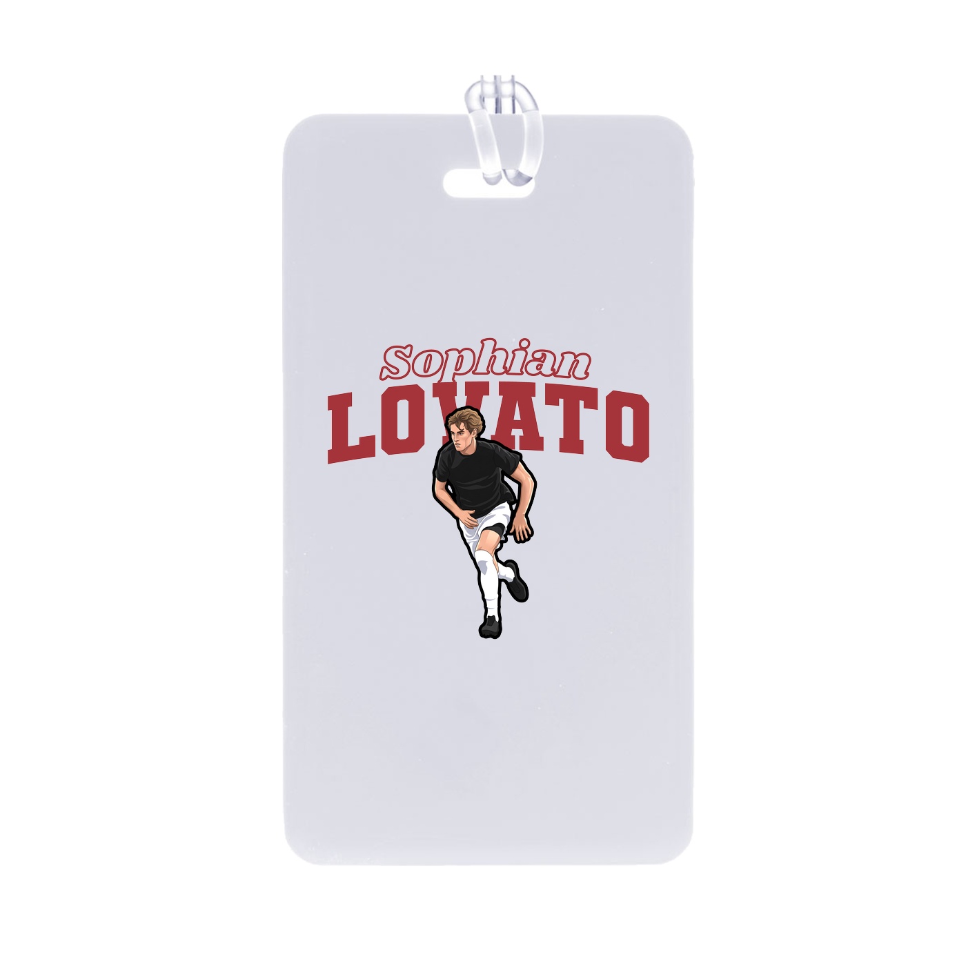 Bag Tag — Name Arch in Classic