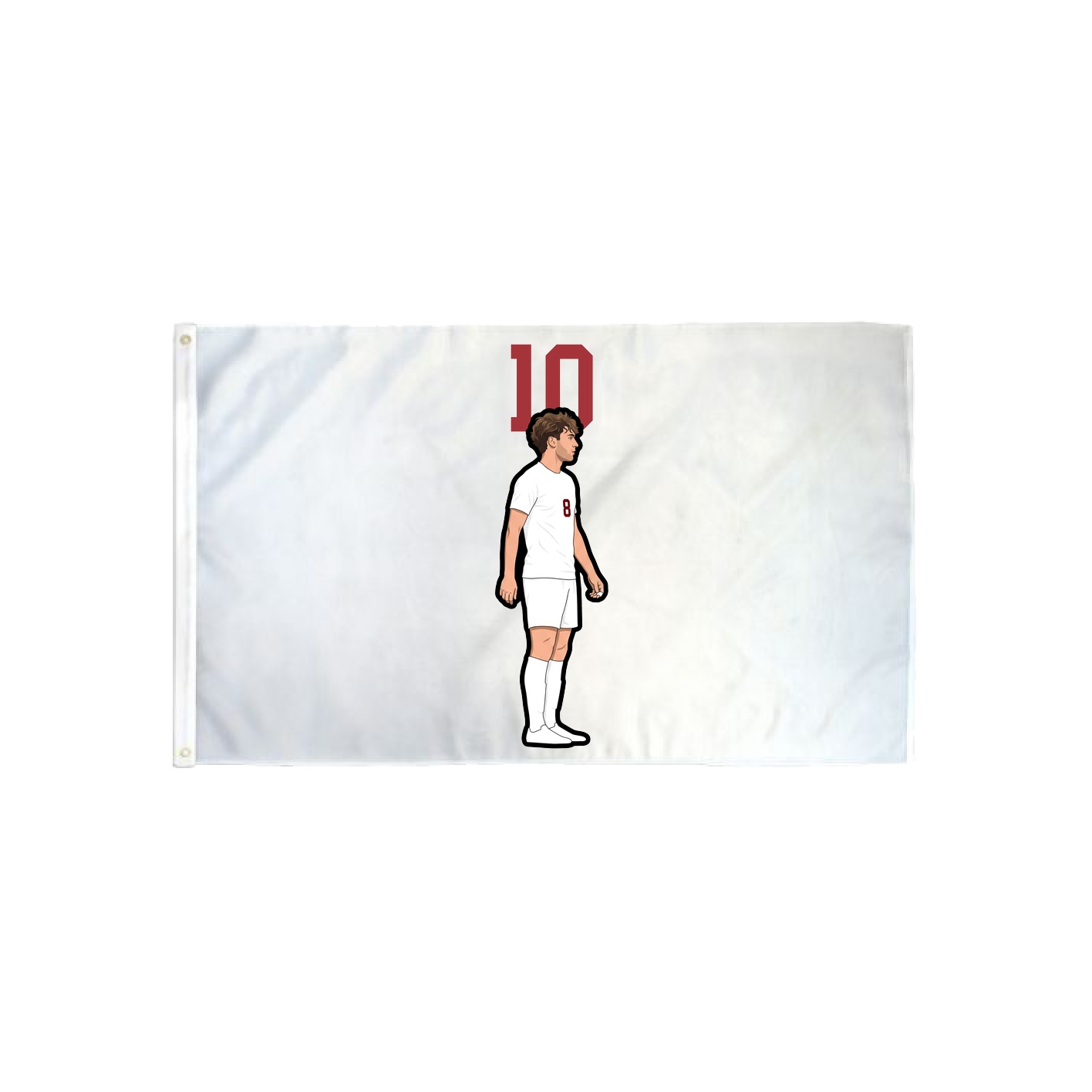 3x5 Flag — Number Top in Classic