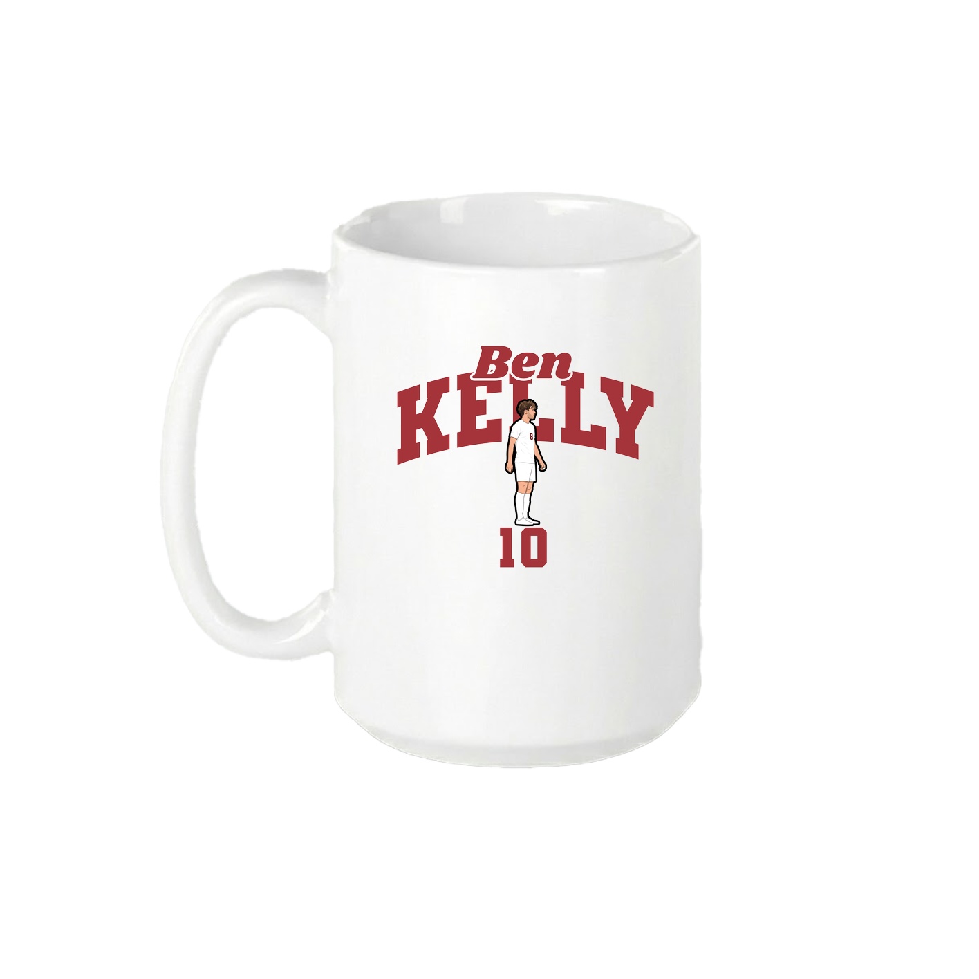 15oz Coffee Mug — Signature Arch in White