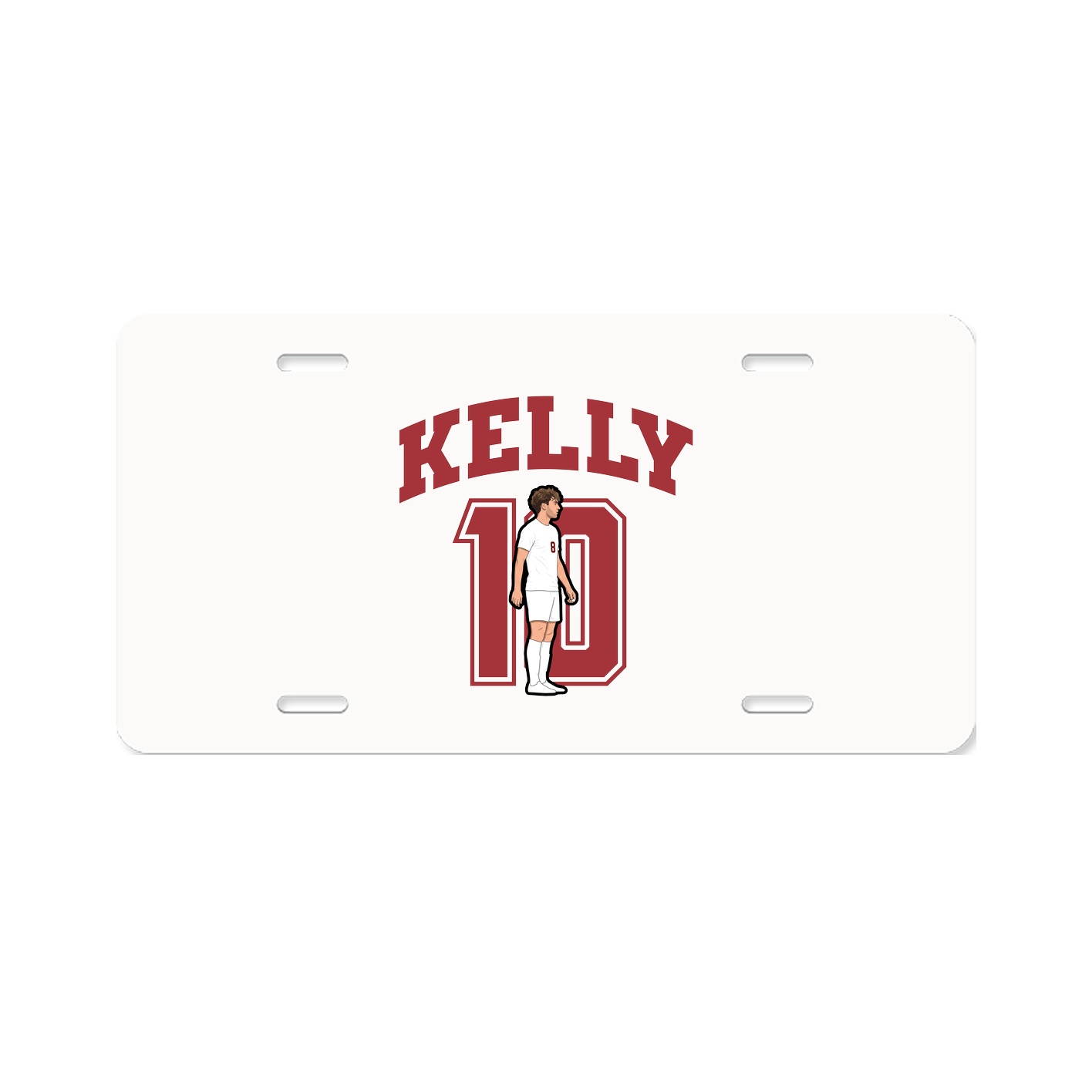 License Plate — Number in Classic
