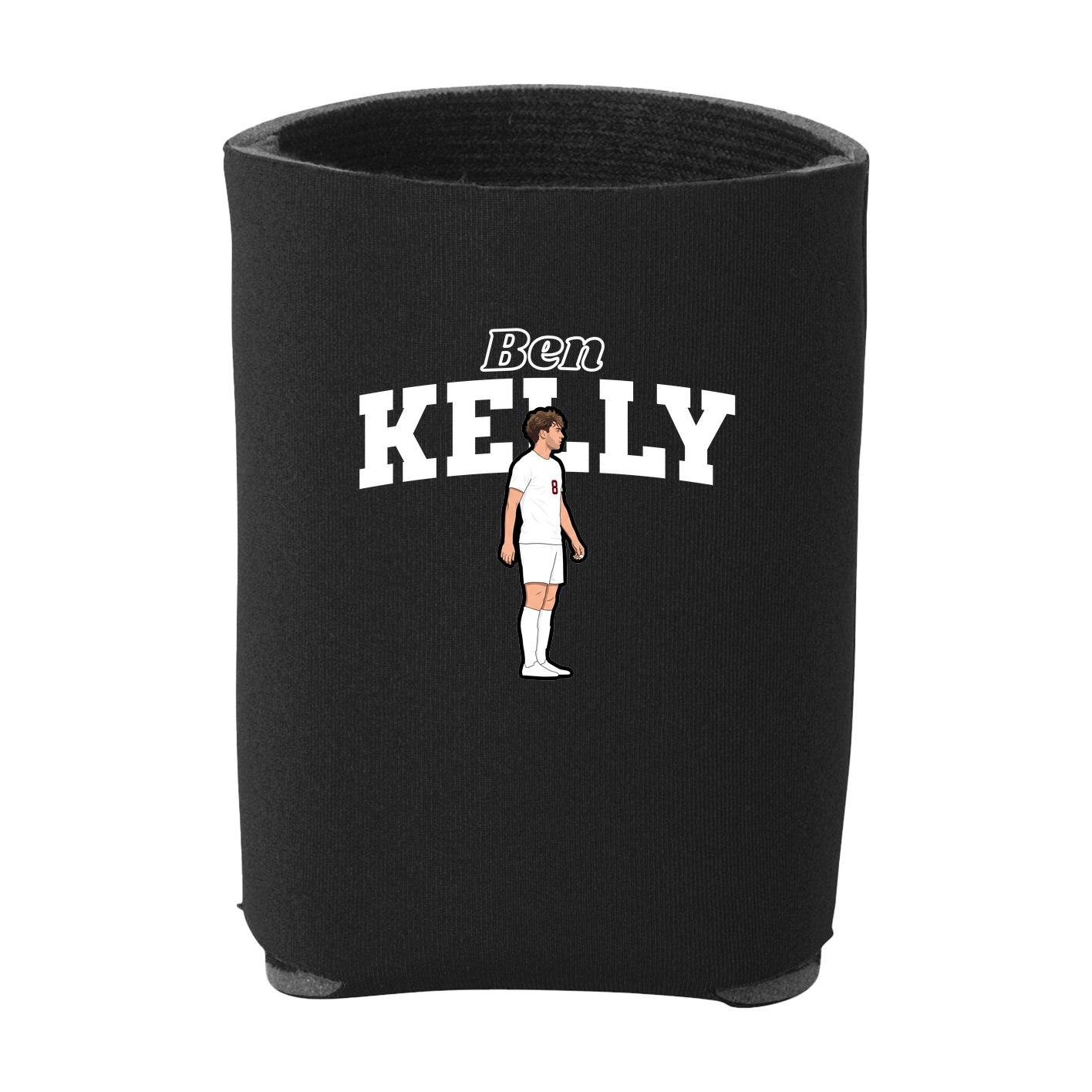Can Holder — Name Arch in Black
