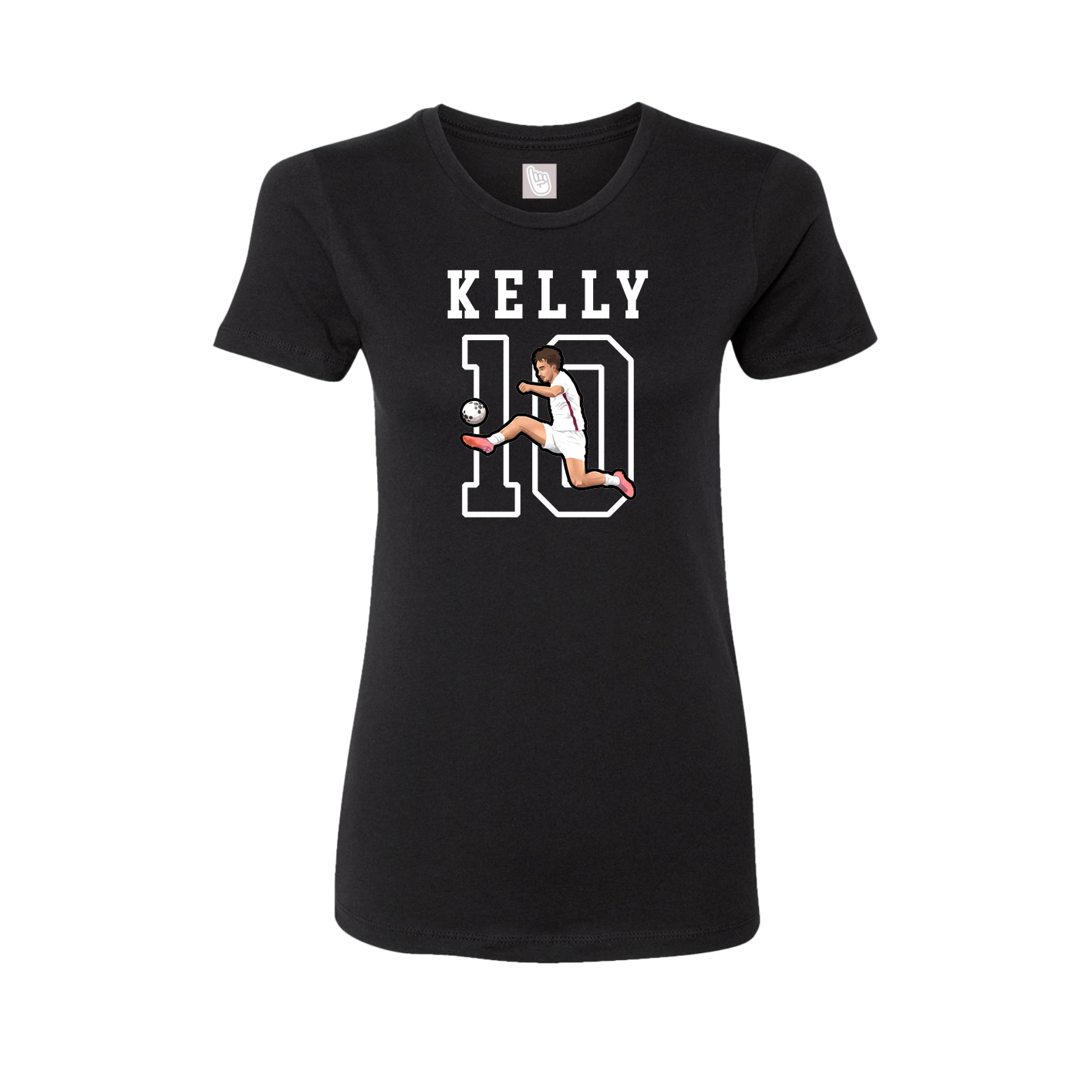 Fitted Women's Tee — Shirsey in Black