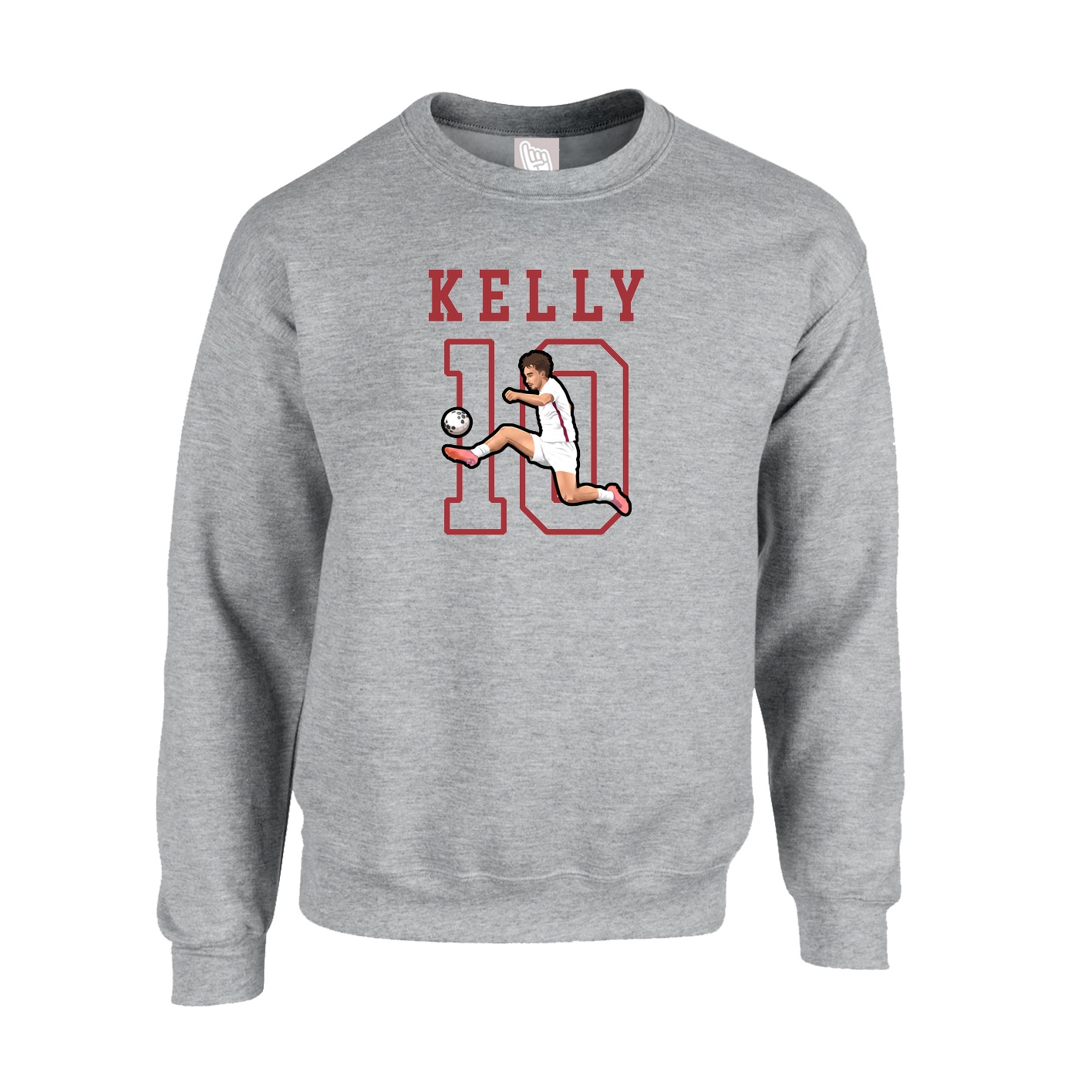 Fleece Crew — Shirsey in Grey