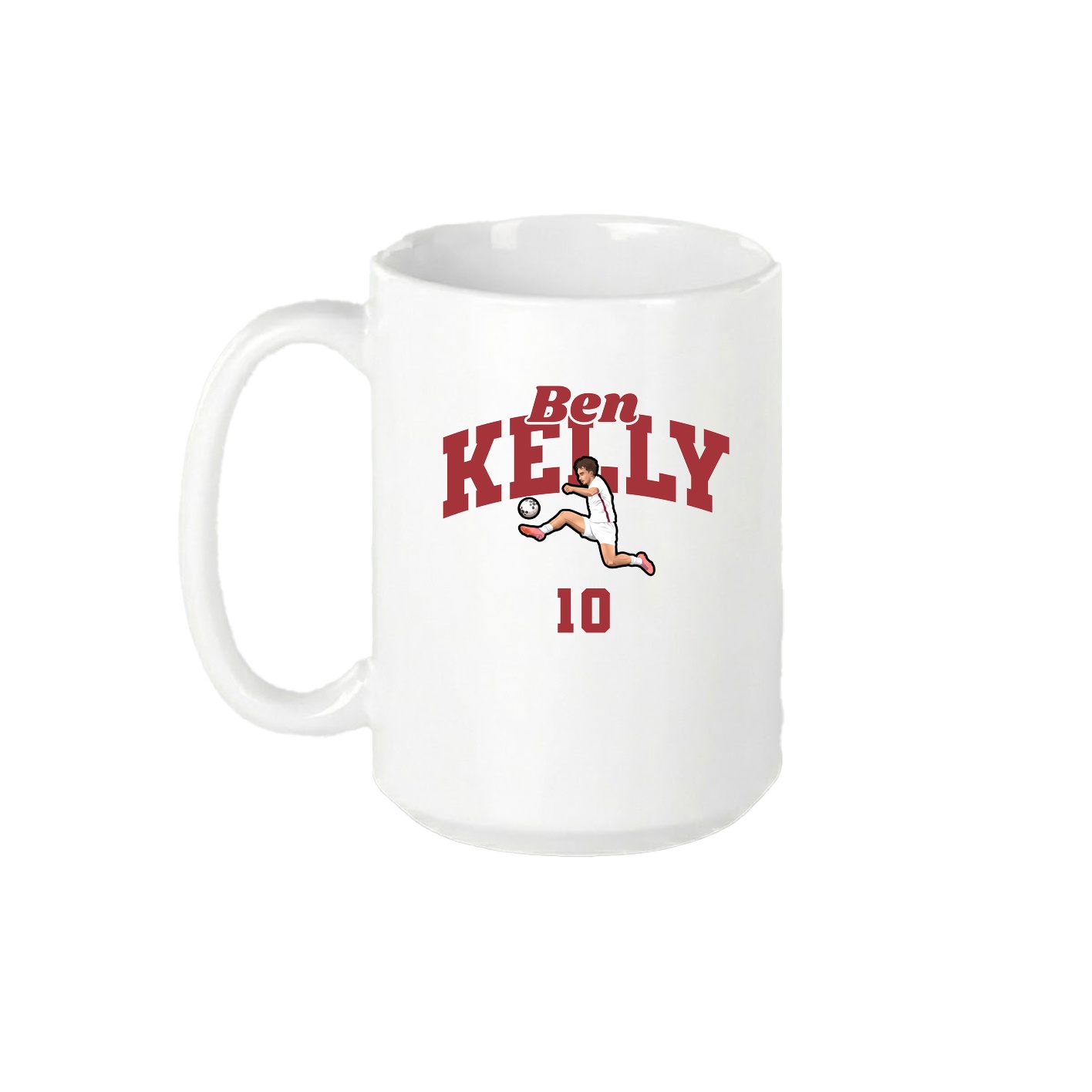 15oz Coffee Mug — Signature Arch in White