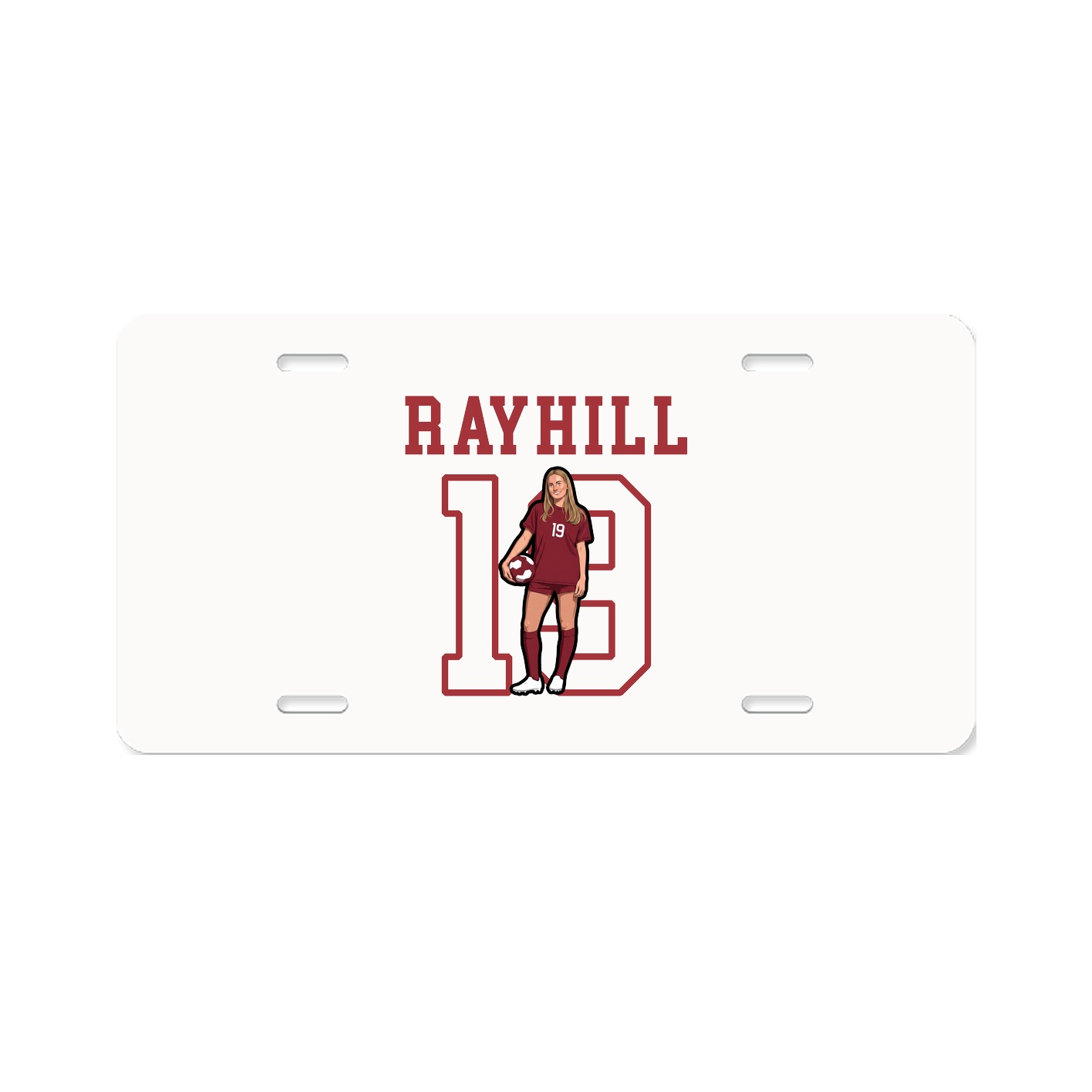 License Plate — Shirsey in Classic