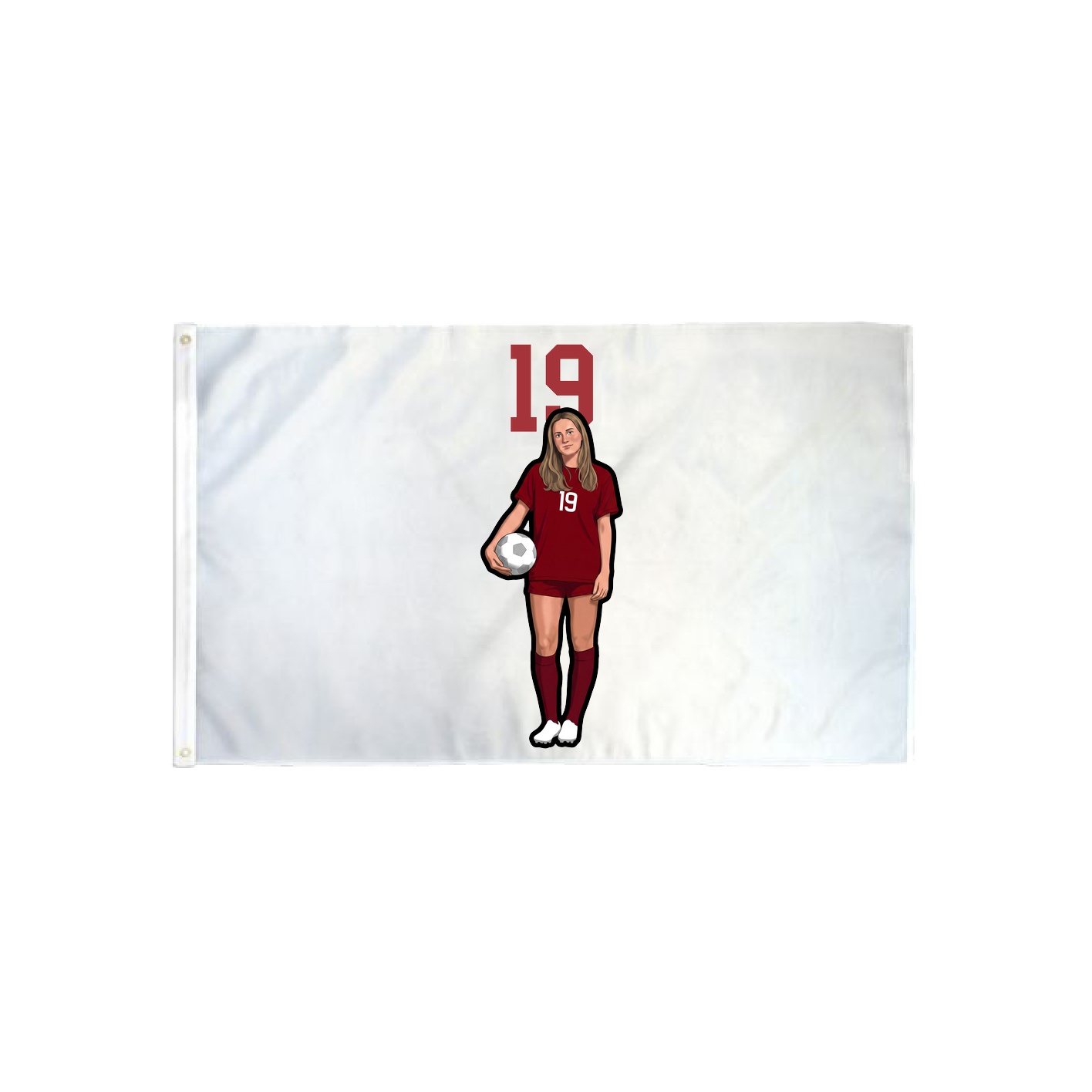 3x5 Flag — Number Top in Classic
