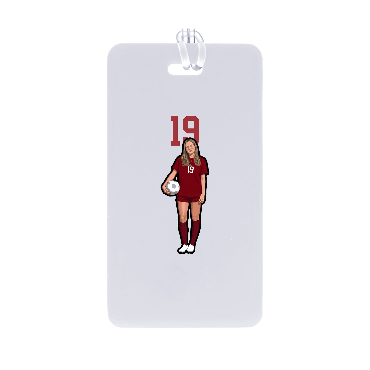Bag Tag — Number Top in Classic