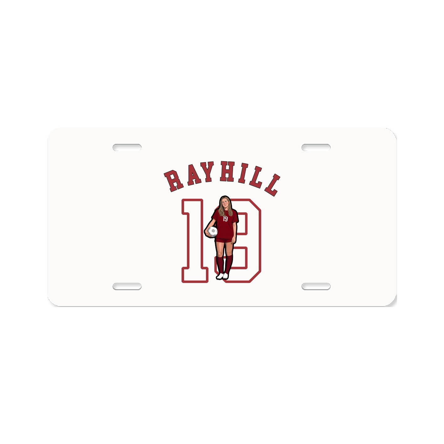 License Plate — Shirsey Arch in Classic