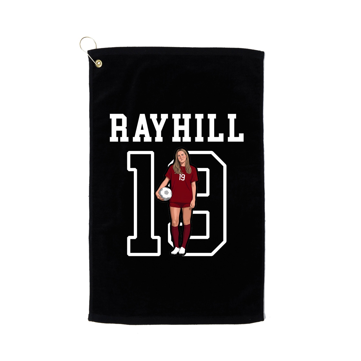 Golf Towel — Shirsey in Black