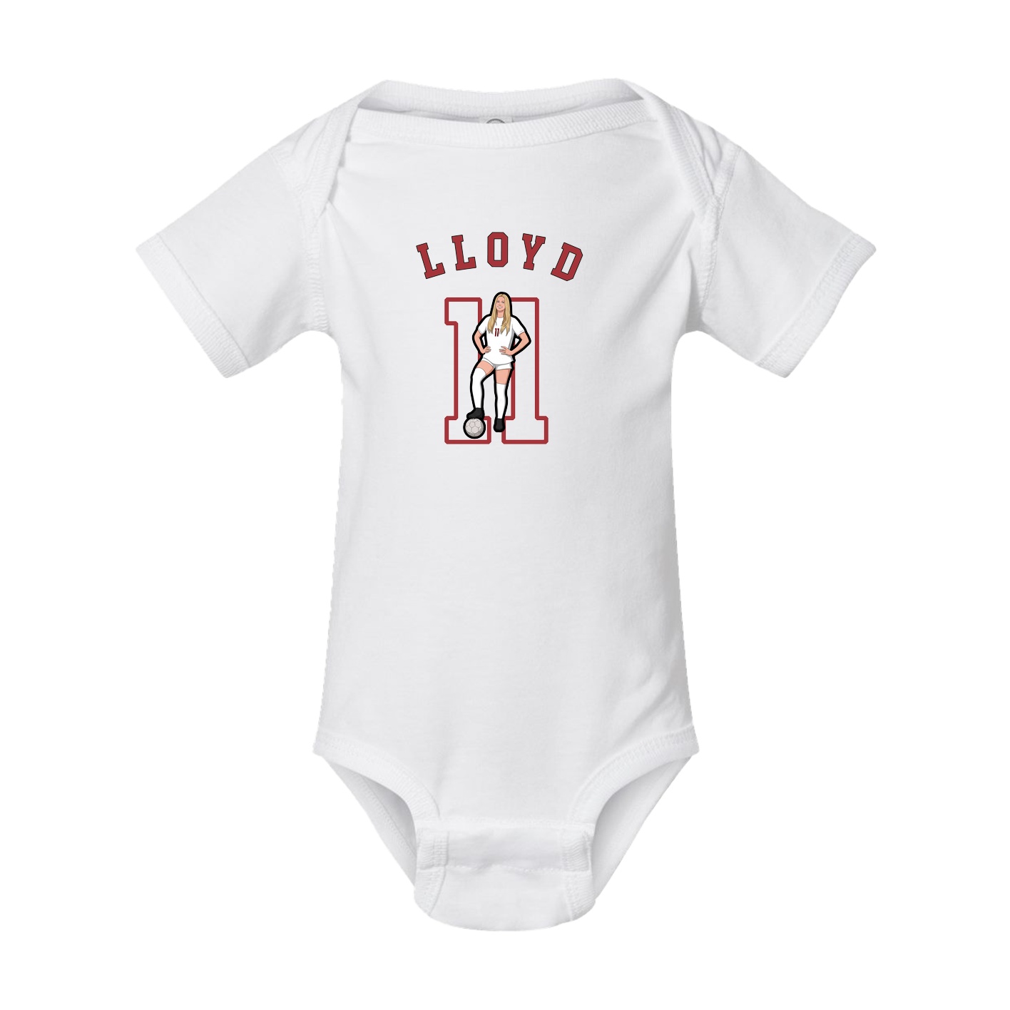 Baby Onesie — Shirsey Arch in White