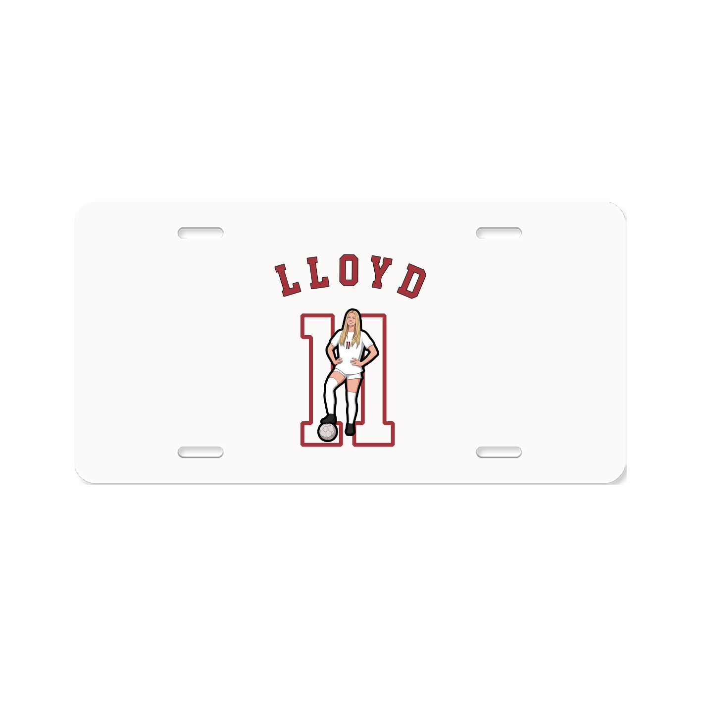 License Plate — Shirsey Arch in Classic