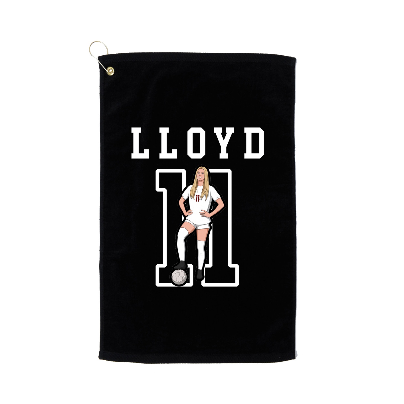 Golf Towel — Shirsey in Black