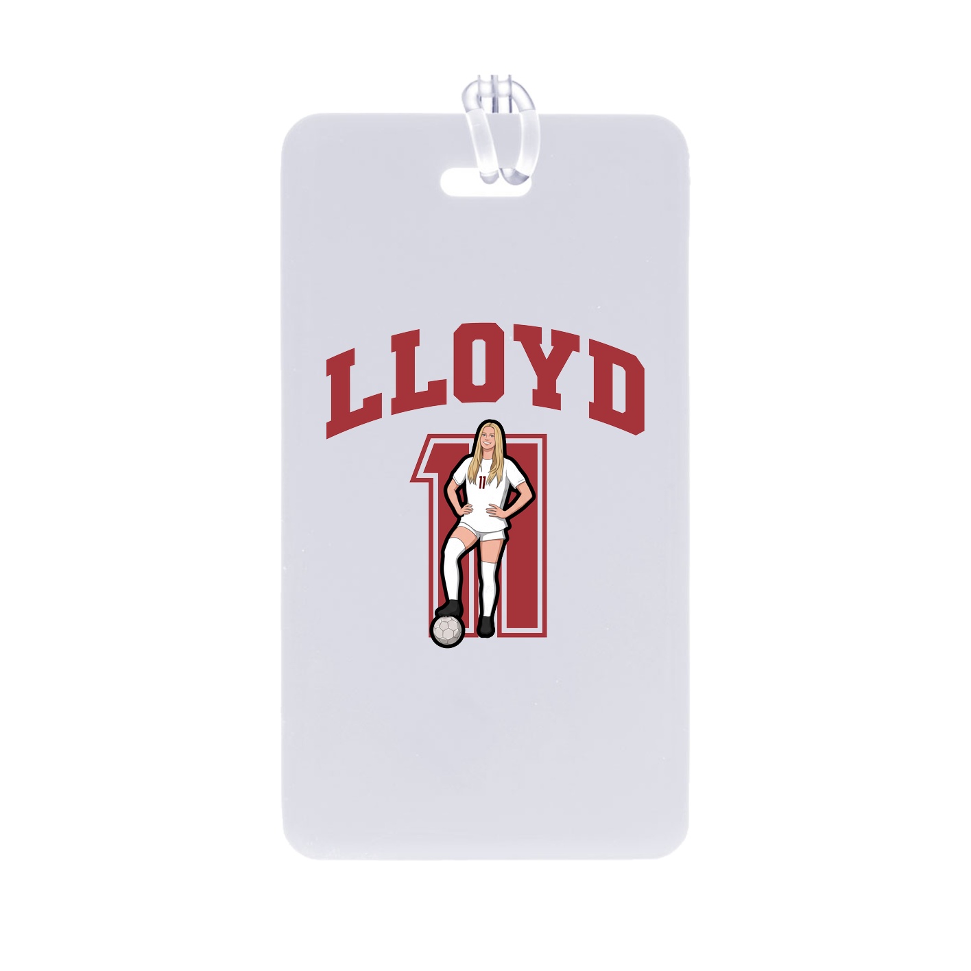 Bag Tag — Number in Classic
