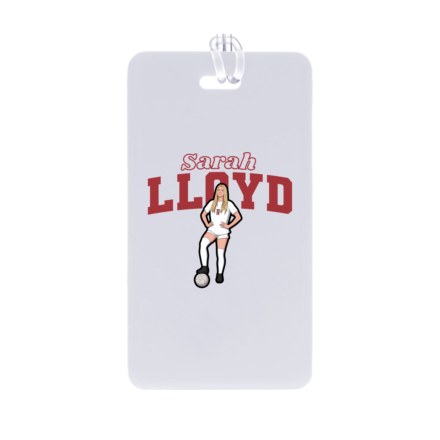 Bag Tag — Name Arch in Classic