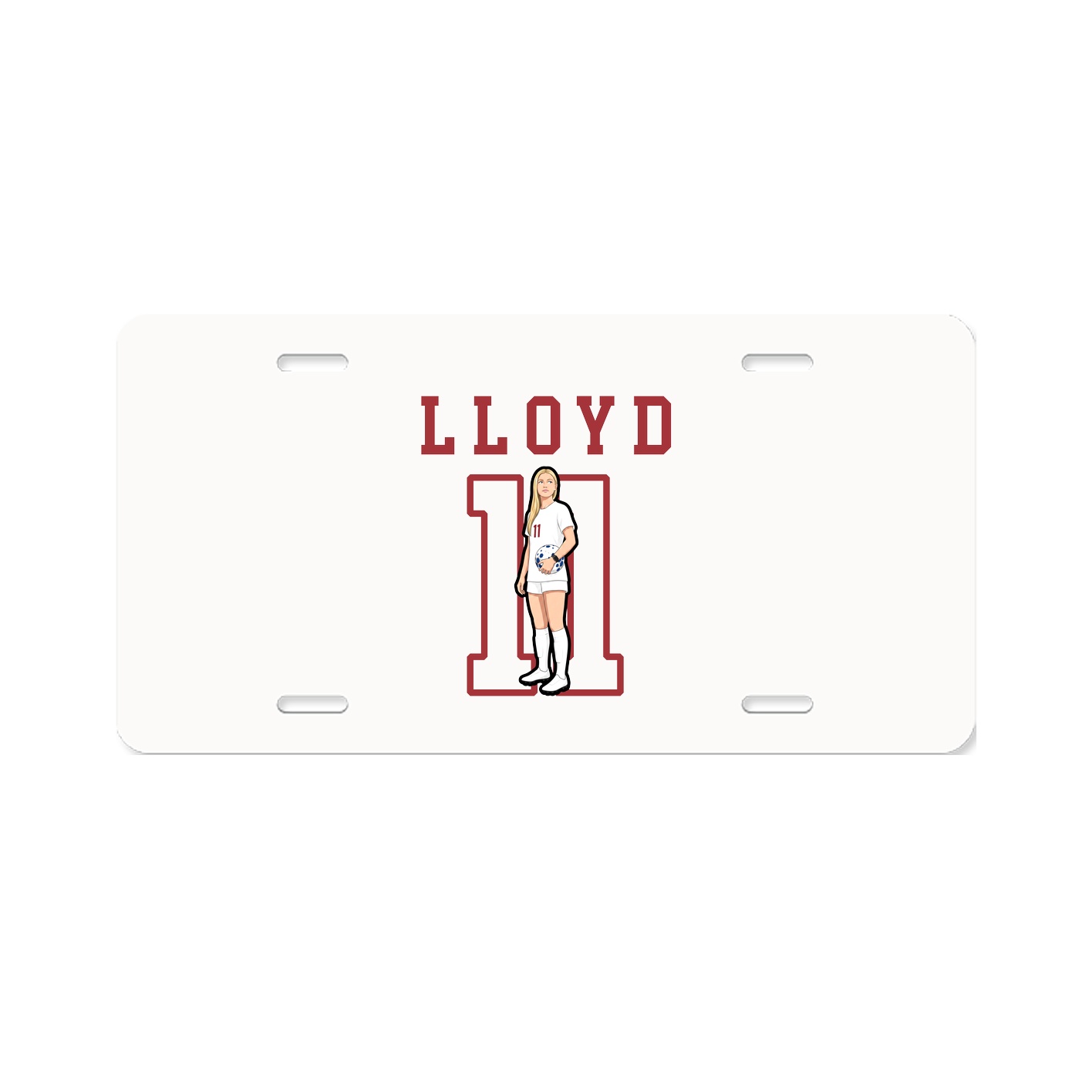 License Plate — Shirsey in Classic
