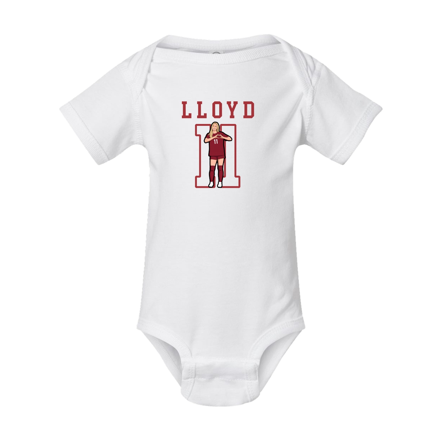 Baby Onesie — Shirsey in White