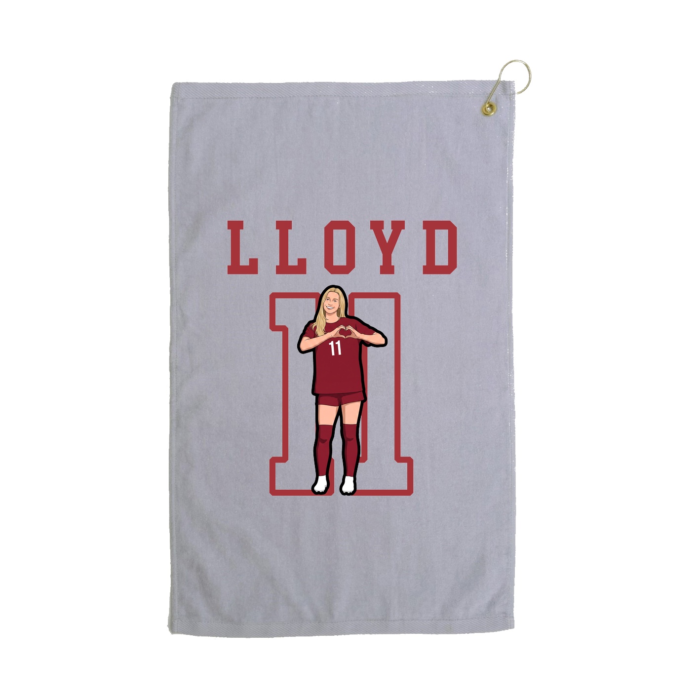 Golf Towel — Shirsey in Grey