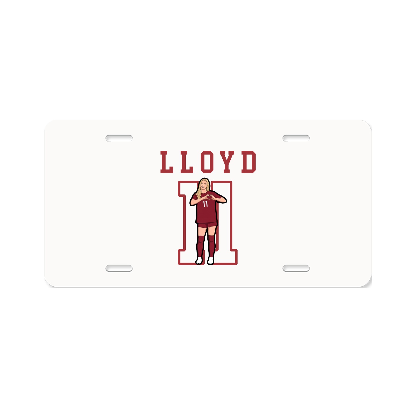 License Plate — Shirsey in Classic