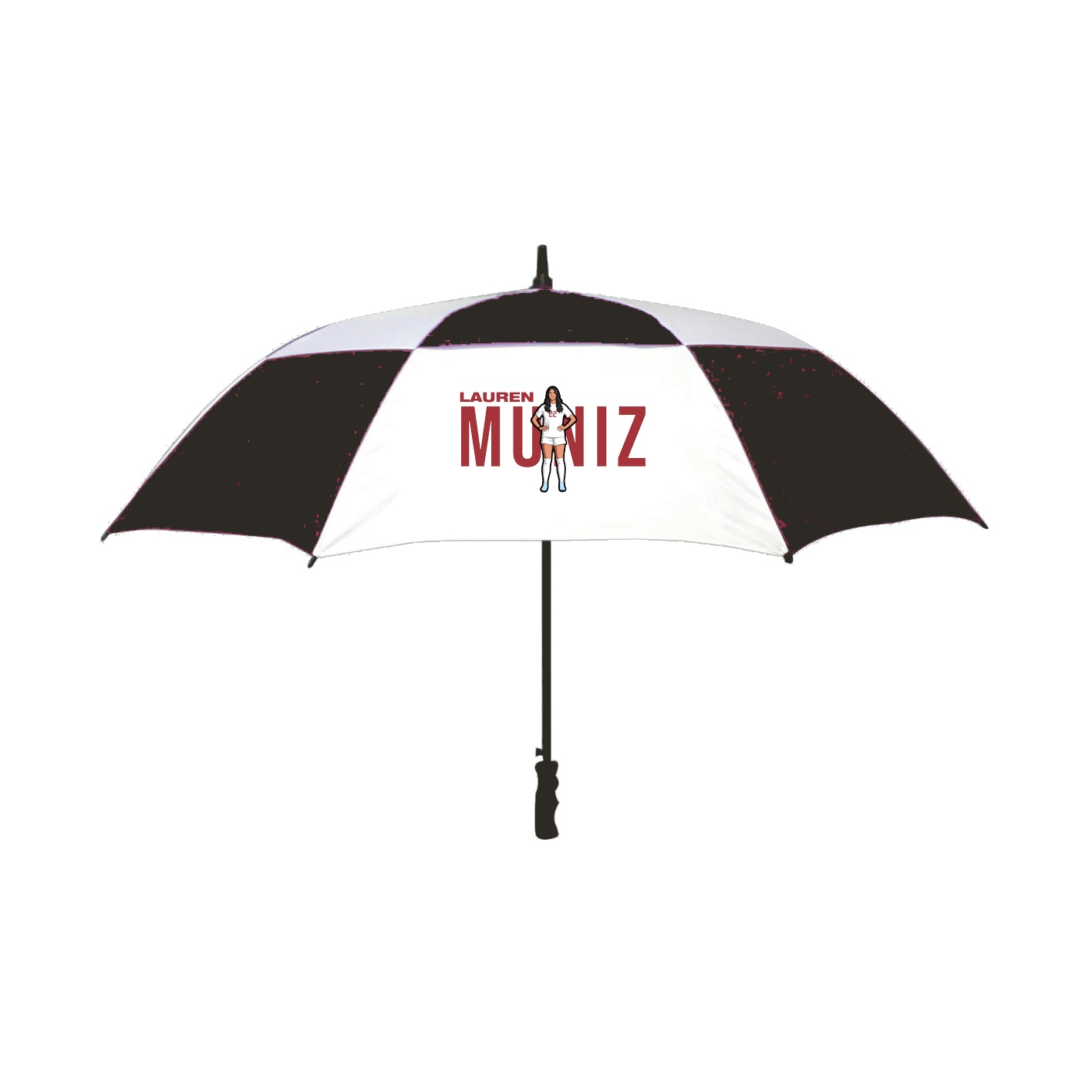 Golf Umbrella — Player Name in Black