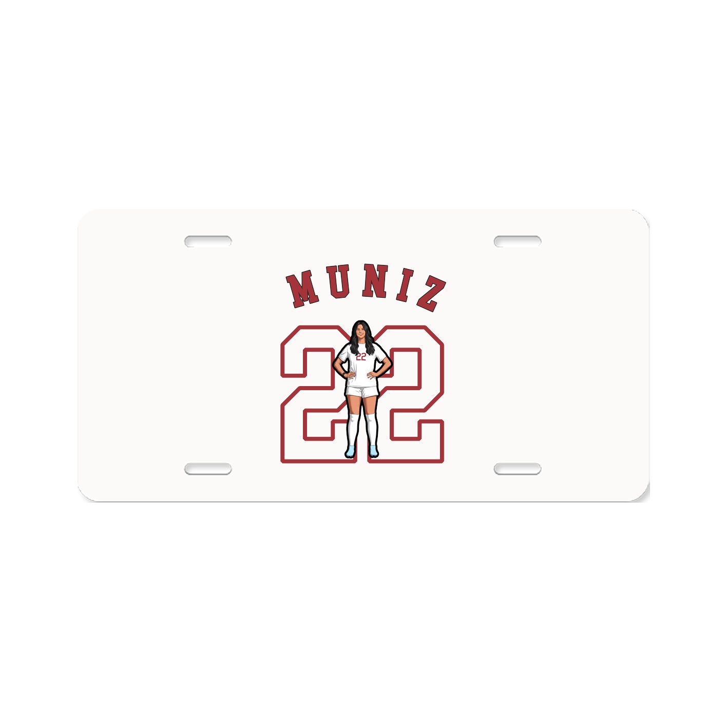 License Plate — Shirsey Arch in Classic