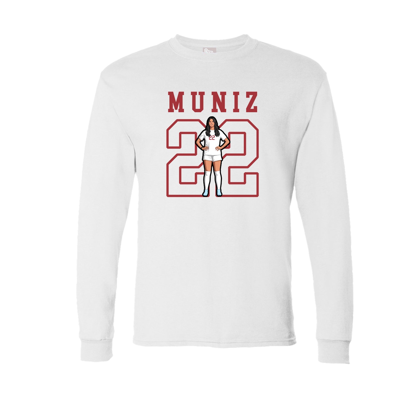 Long Sleeve Tee — Shirsey in White