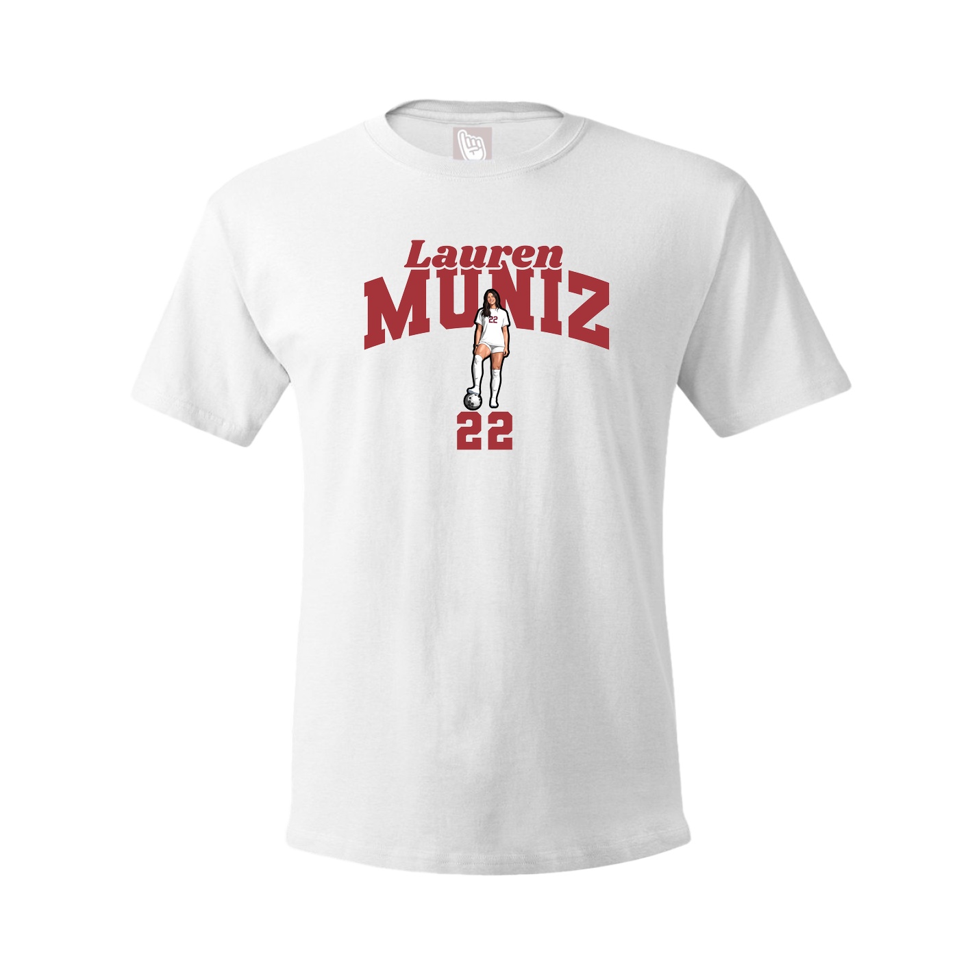 Tee — Signature Arch in White