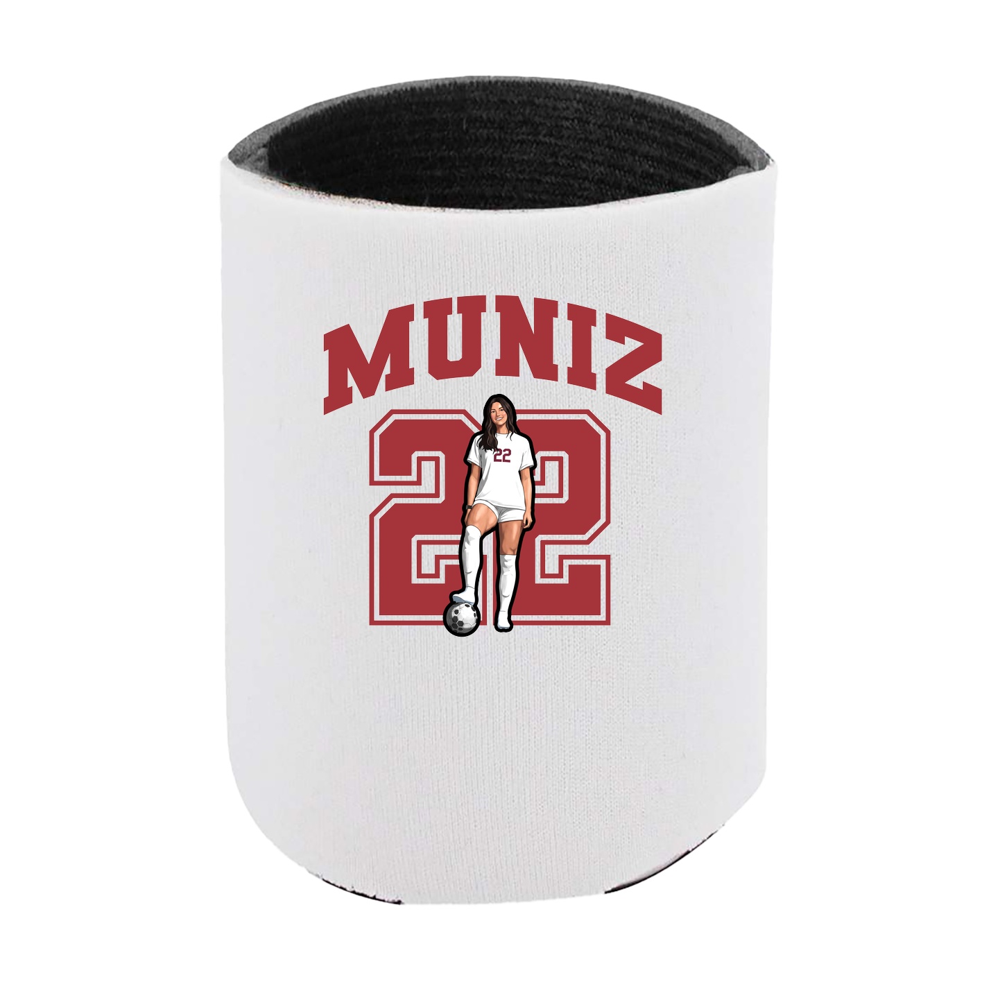 Can Holder — Number in White