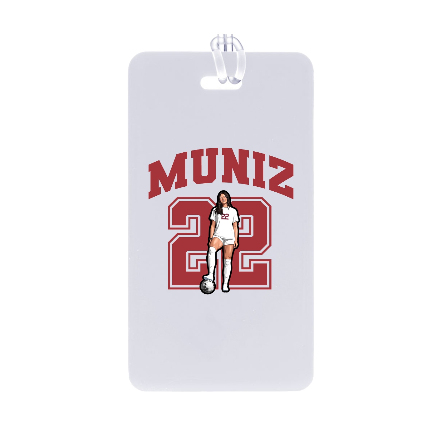 Bag Tag — Number in Classic
