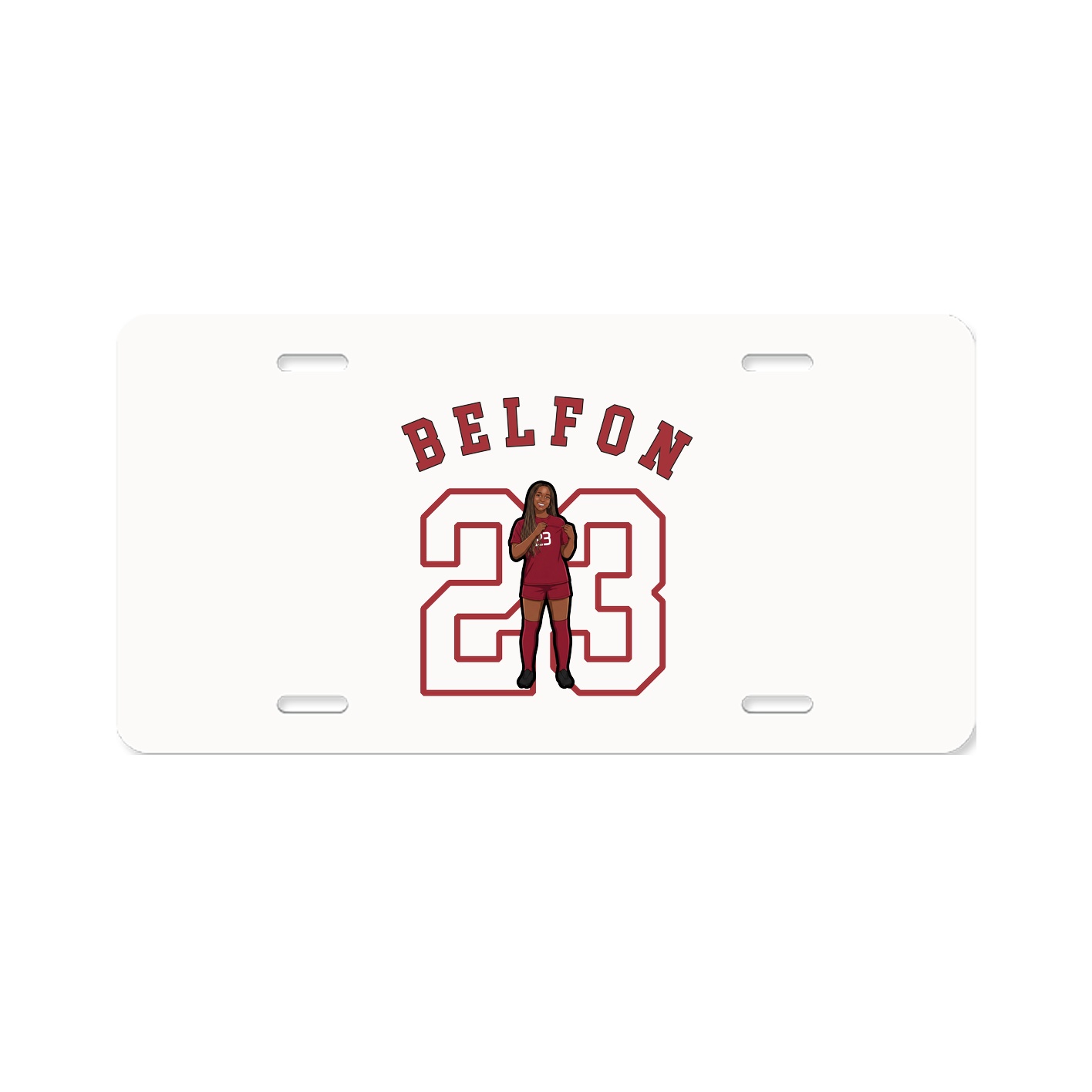 License Plate — Shirsey Arch in Classic
