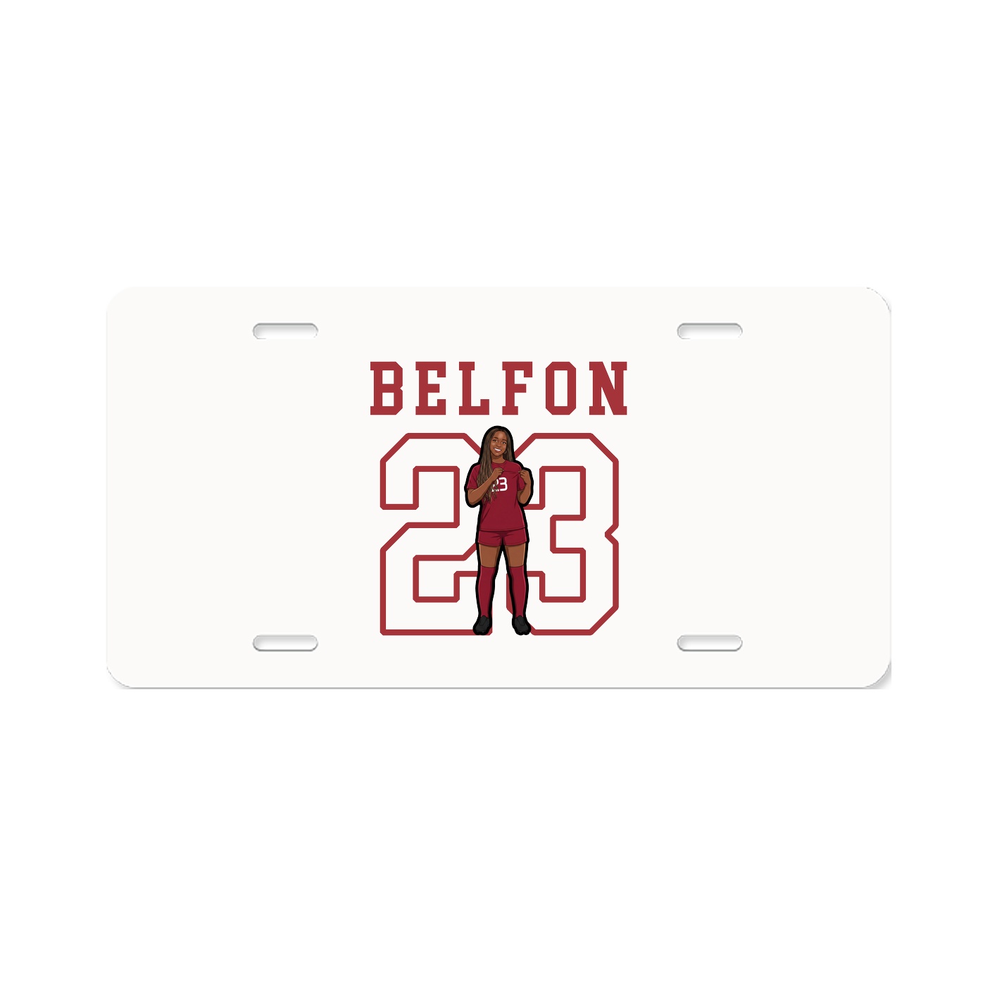License Plate — Shirsey in Classic