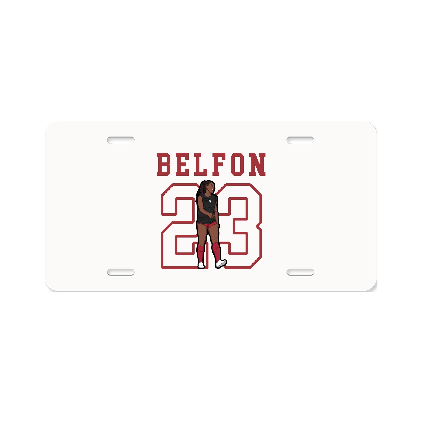 License Plate — Shirsey in Classic