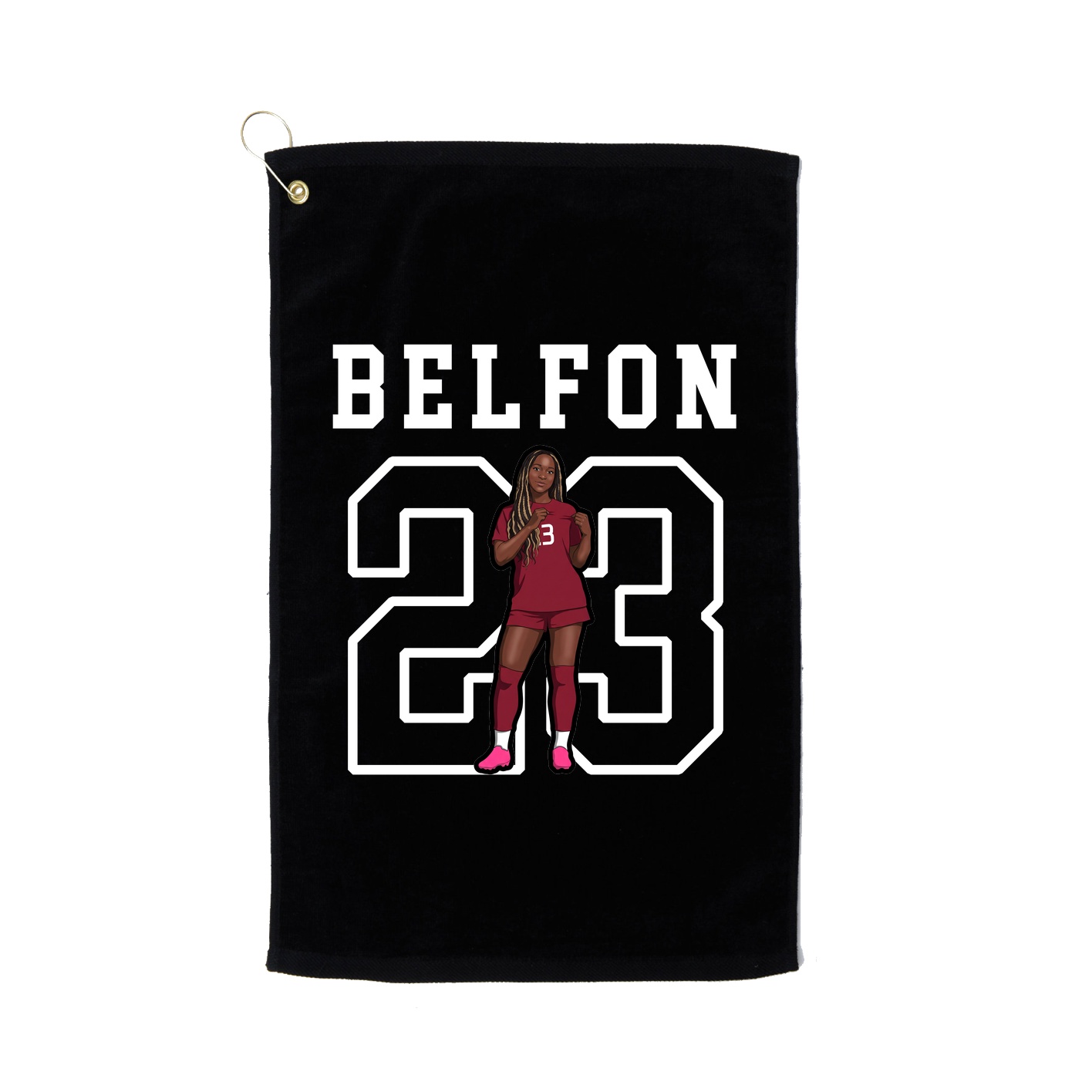 Golf Towel — Shirsey in Black