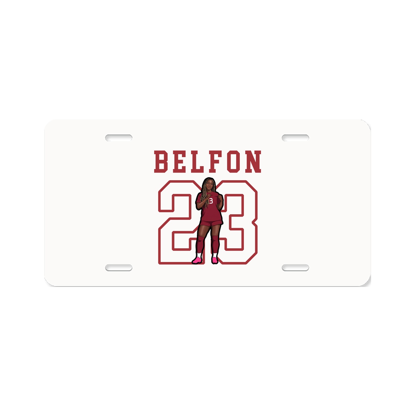 License Plate — Shirsey in Classic