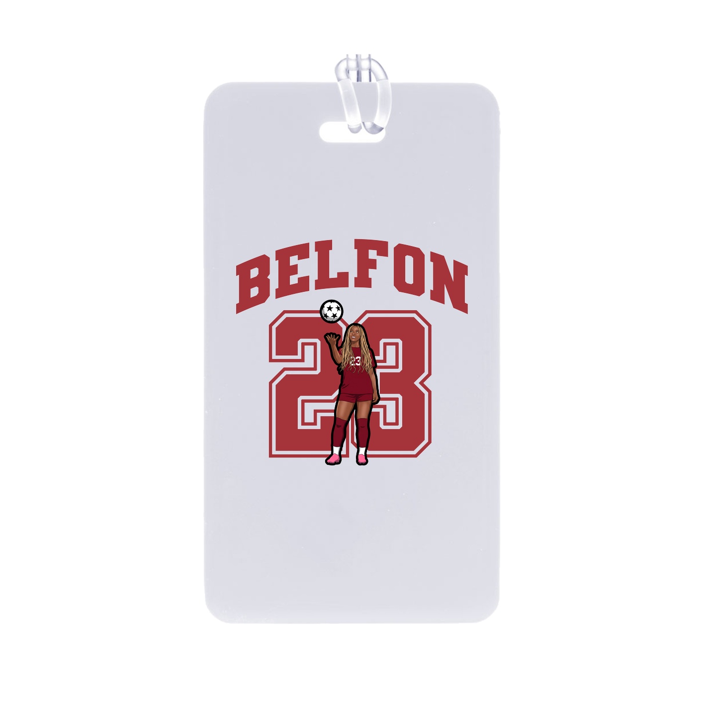 Bag Tag — Number in Classic