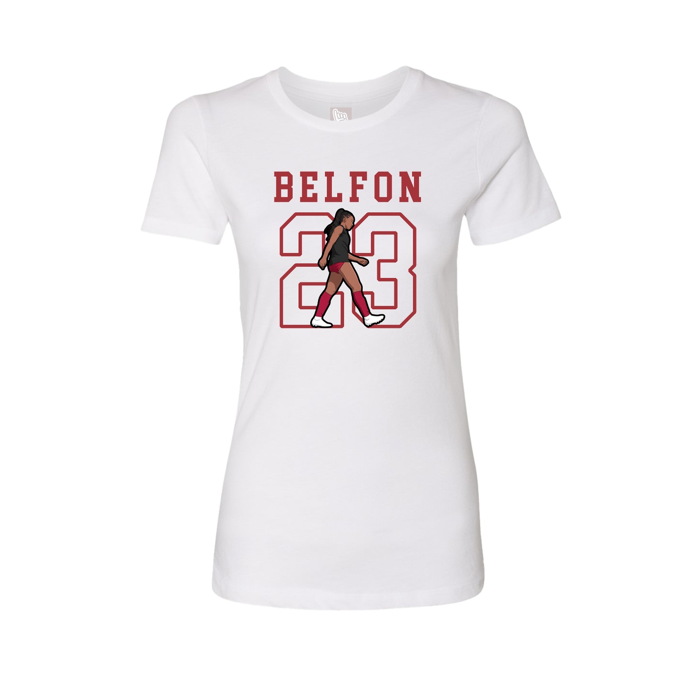 Fitted Women's Tee — Shirsey in White