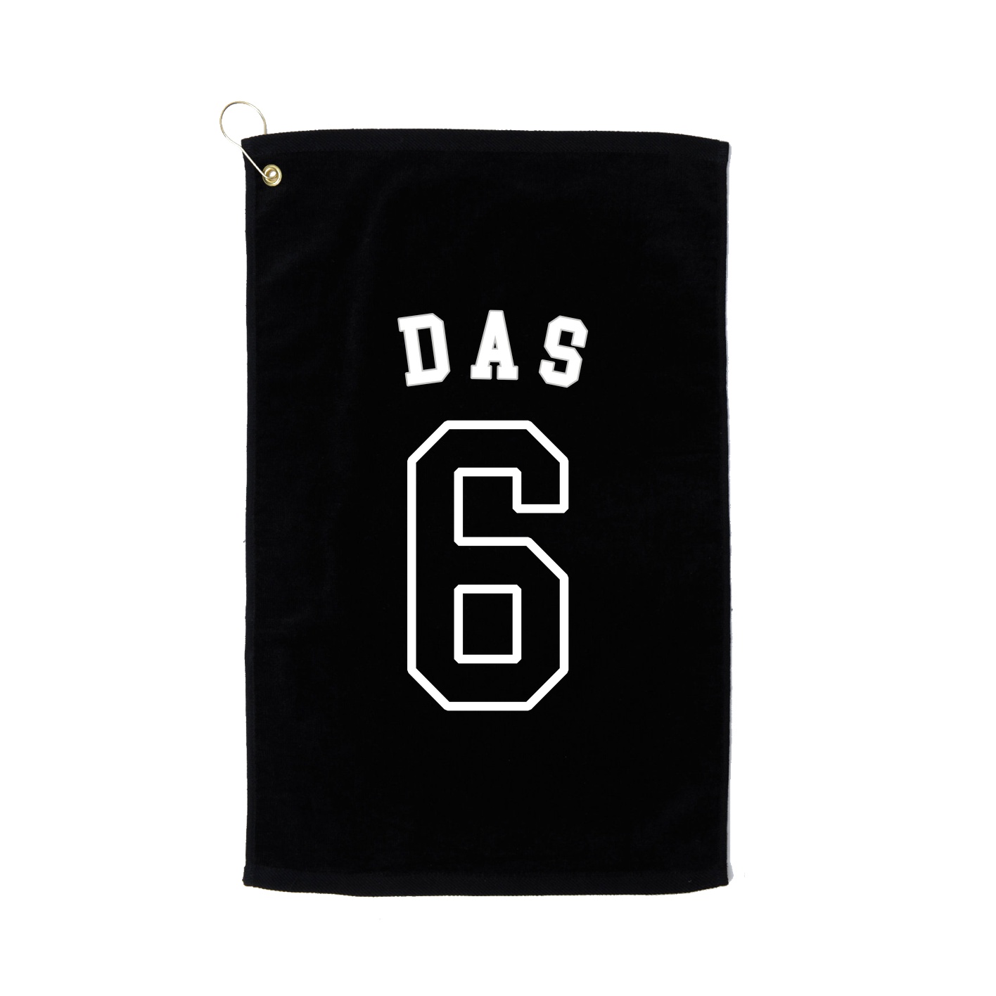 Golf Towel — Shirsey Arch in Black