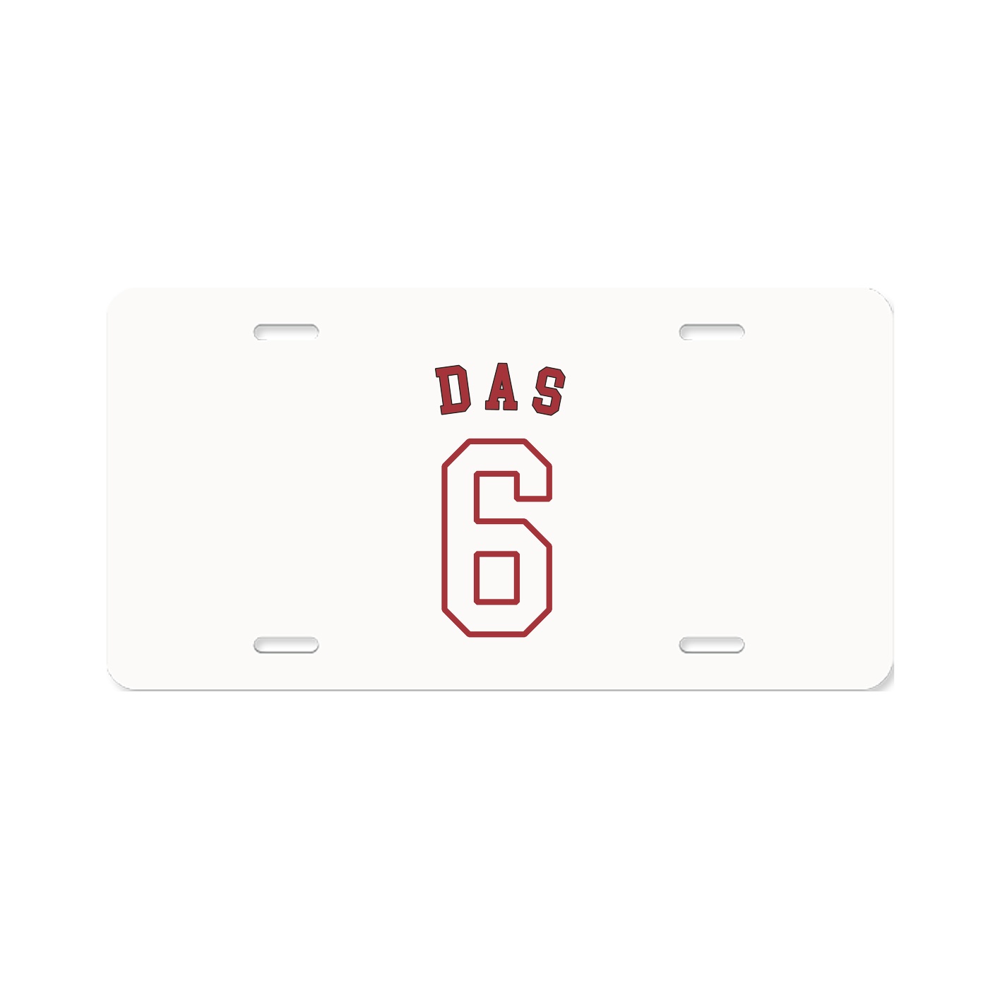 License Plate — Shirsey Arch in Classic