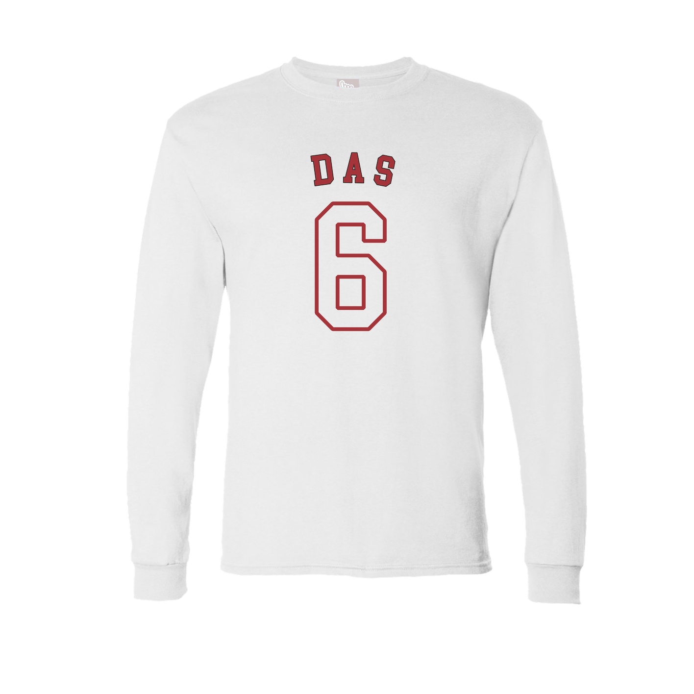 Long Sleeve Tee — Shirsey Arch in White