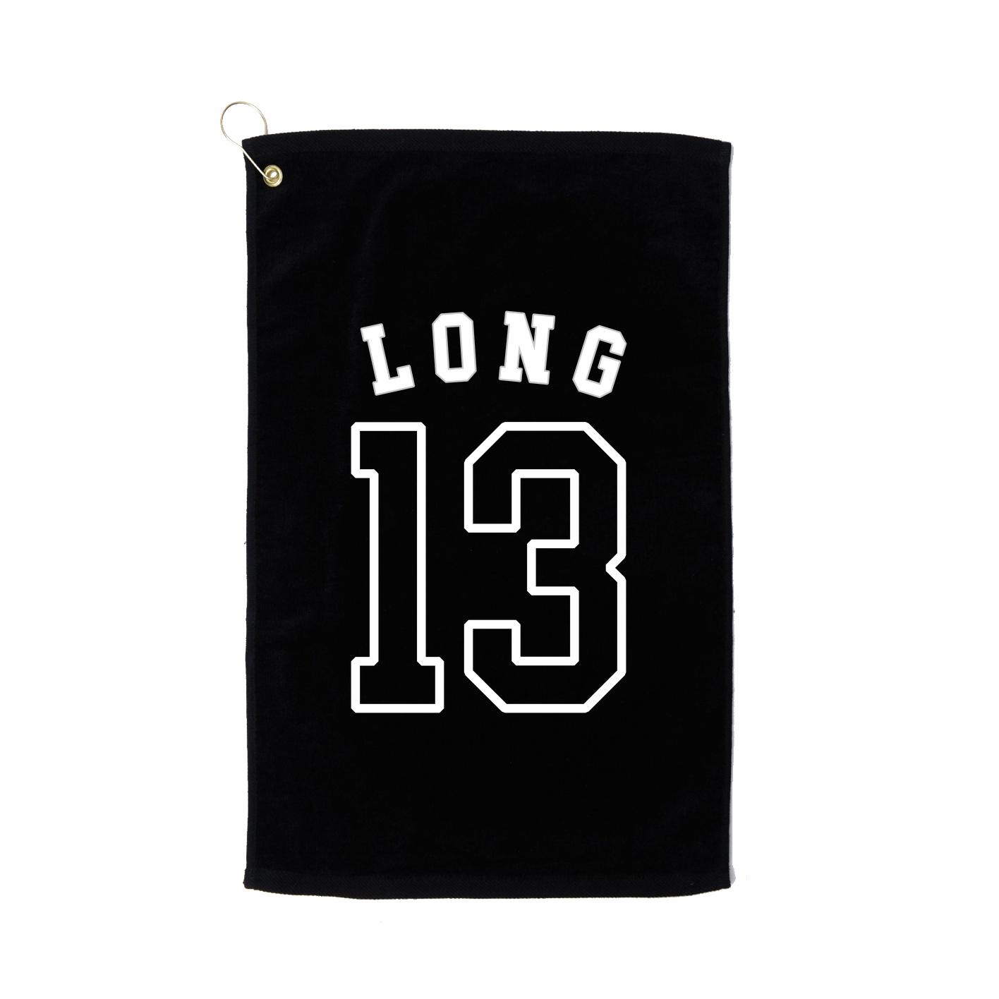 Golf Towel — Shirsey Arch in Black