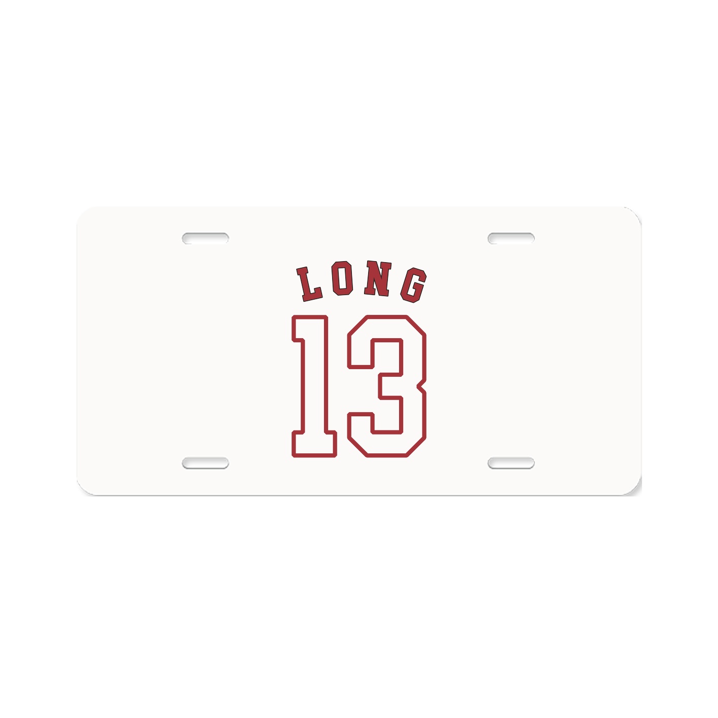 License Plate — Shirsey Arch in Classic
