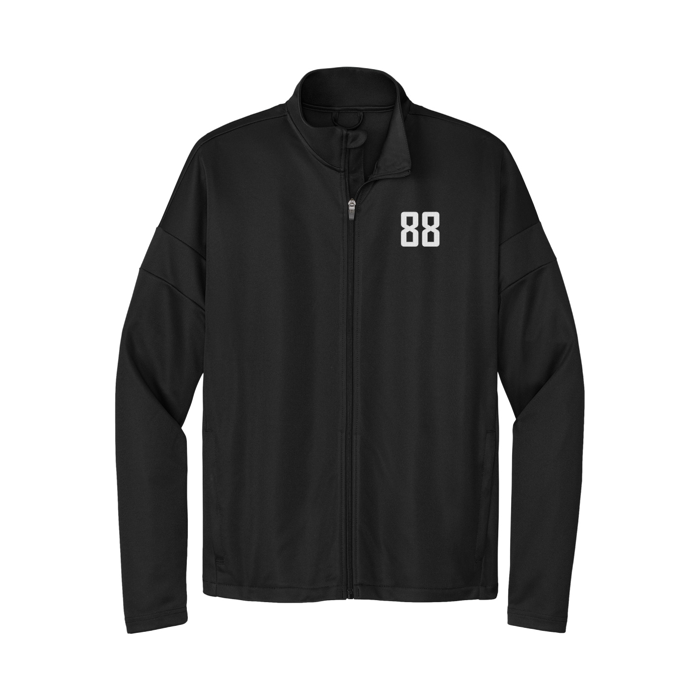 Team Travel Full-Zip Jacket — Front Shirsy in Black
